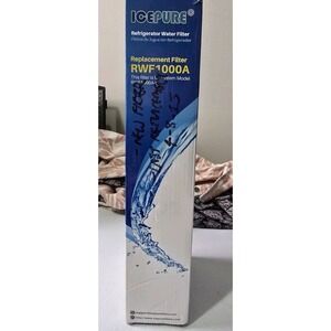 Icepure RWF1000A 2-Pack Refrigerator‎ Water Replacement Filters New & Sealed